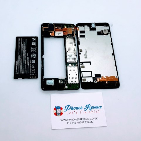 Microsoft (nokia) lumia 550 broken screen repair