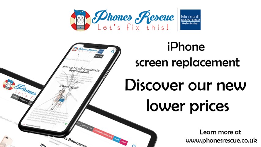 iPhone screen replacement Bournemouth