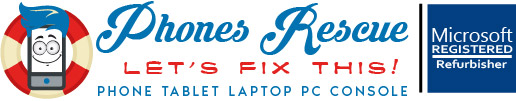 Phones rescue logo v4
