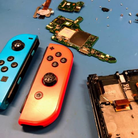 Nintendo Switch charging port replacement