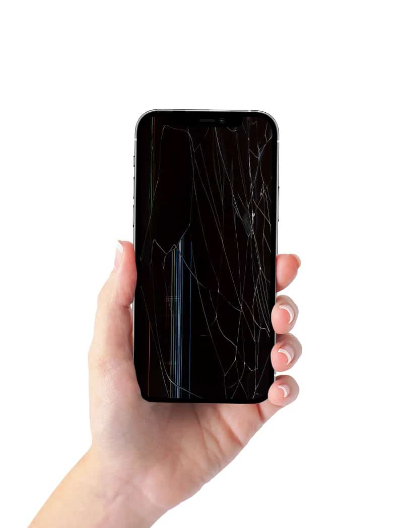 iPhone 12 mockup broken screen iPhone 12 mockup broken screen Phones Rescue