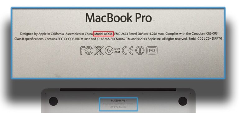 How to identify your MacBook model