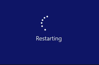 Windows restarting