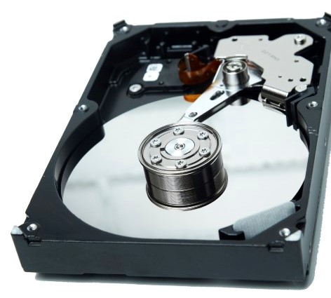 Opened-hard-drive-from-computer-hdd-disk-drive-with-mirror-effects-disassembled-hard-drive-from-computer (small) crop