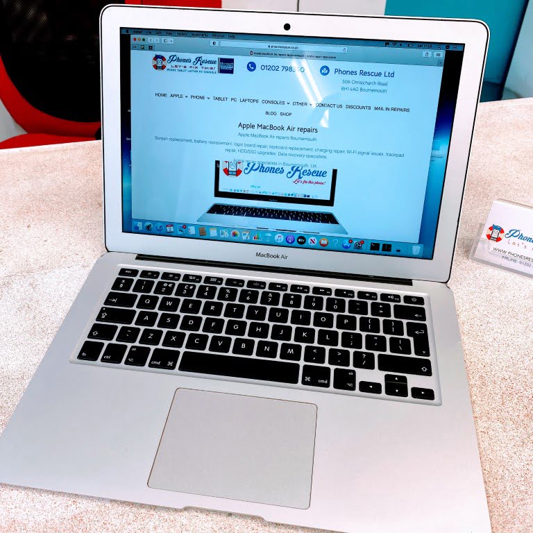 MacBook Air A1466 WiFi card not detected repair